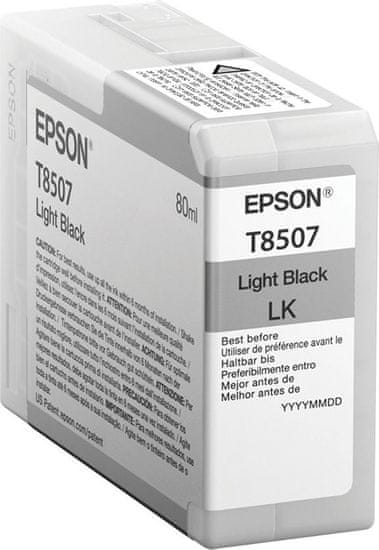 Epson Epson Singlepack Photo Light Black T850700 UltraChrome HD ink 80ml