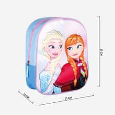 Cerda Dievčenský 3D batoh DISNEY FROZEN, 2100003421