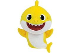 GGV  Plyšový žralok Baby Shark, 21 cm, žltá