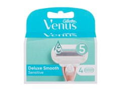 Gillette Gillette - Venus Deluxe Smooth Sensitive - For Women, 4 pc 