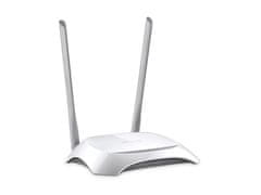 TP-LINK "300Mbps Wireless N Router, 802.11b/g/n, 2T2R, 300Mbps at 2.4GHz, 5 10/100M Ports, 2 fixed antennas, IPv6