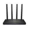 TP-LINK AC1200 Dual-Band Wi-Fi Router, 4× Antennas, 1× Gigabit WAN Port + 4× Gigabit LAN Ports, USB 2.0 Port