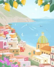 Pelcasa Positano, Italy - 70x100 cm 