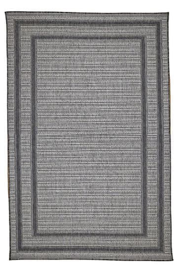 Ayyildiz Kusový koberec Yukon 5649Z Ivory Dark Grey – na von aj na doma