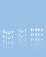 Pelcasa Ride The Wave - 50x70 cm 