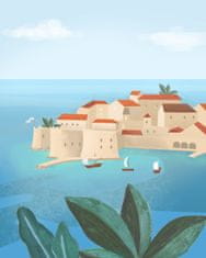 Pelcasa Dubrovnik City - 21x30 cm 