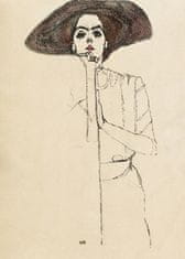 Pelcasa Portrait Of A Woman 1910 - 30x40 cm 