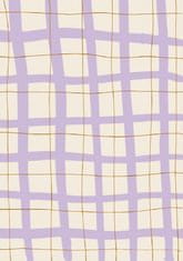 Pelcasa Lilac Grid - 50x70 cm 