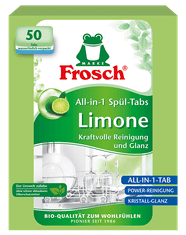 Frosch EKO Tablety do myčky vše v 1 Citron (50 tablet)