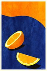 Pelcasa Petit DéJeuner, Deux Oranges - 21x30 cm 