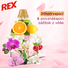 Rex Prací gél Aromatherapy Orchid Color 80 praní, 3,6 l