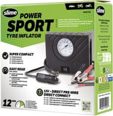 Slime Kompresor Power Sport Tyre Inflator s príslušenstvom