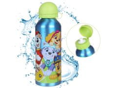 Nickelodeon Psi Patrol Modrá hliníková fľaša, fľaša 500 ml
