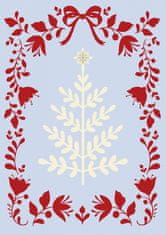 Pelcasa Christmas Tree Blue And Red - 50x70 cm 