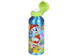 Nickelodeon Psi Patrol Modrá hliníková fľaša, fľaša 500 ml