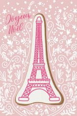 Pelcasa Eiffel Tower Iced Gingerbread Cookie - 50x70 cm 