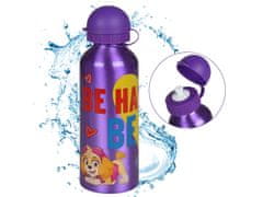 Nickelodeon Psi Patrol Skye, Marshall, Rubble hliníková fľaša, fialový bidón 500ml 
