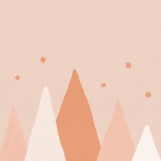 Pelcasa Blush Mountains - 50x70 cm 