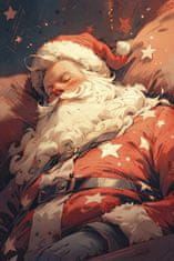 Pelcasa Sleeping Santa - 21x30 cm 