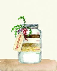 Pelcasa Joyful Christmas In A Jar - 30x40 cm 