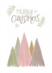 Pelcasa Merry Christmas Trees 1 - 21x30 cm 