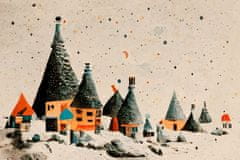 Pelcasa Fairy Village - 50x70 cm 