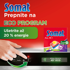 Somat All in 1 tablety do umývačky riadu 140 ks