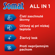 Somat All in 1 tablety do umývačky riadu 140 ks