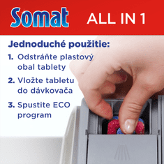 Somat All in 1 tablety do umývačky riadu 140 ks