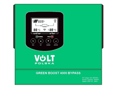 Volt Solárny regulátor MPPT VOLT GREEN BOOST 4000 BYPASS 4kW pre fotovoltaický ohrev vody 