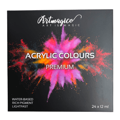 Artmagico  Akrylové farby 12 ml x 24 ks