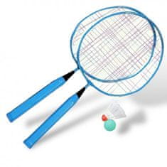 GGV  Badmintonové rakety set, modrá