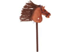 GGV  Hobby Horse Kôň na tyči so zvukmi hnedobiela