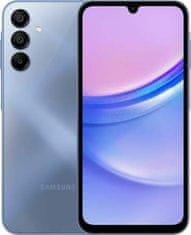 SAMSUNG Mobilní telefon Galaxy A15 5G 4 GB / 128 GB - modrý