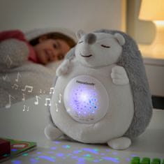 InnovaGoods Plyšová hračka ježko s bielym šumom a nočným projektorom Spikey InnovaGoods 