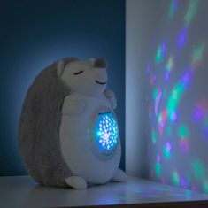 InnovaGoods Plyšová hračka ježko s bielym šumom a nočným projektorom Spikey InnovaGoods 