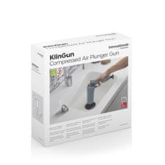 InnovaGoods Universal Compressed Air Unblocking Gun with Adaptors KlinGun InnovaGoods 