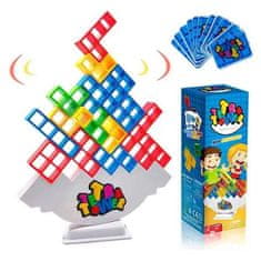 JOJOY® Detská inovatívna edukačná hra s rovnováhou (48 farebných dielikov) | JOTETRA