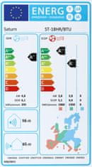 Saturn SPLITOVÁ KLIMATIZÁCIA INVERTOROVÉHO TYPU ST-18HR/BTU