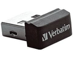 VERBATIM Flash disk Store 'n' Stay NANO/ 16GB/ USB 2.0/ čierna