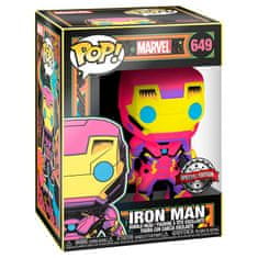 Funko POP figúrka Marvel Iron Man Black Light Exclusive 