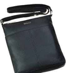 Dámska kožená crossbody kabelka 7001 Black