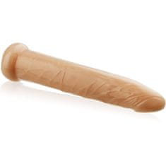 XSARA Štíhlé análně vaginální dildo - gelové elastické tágo - 88878813