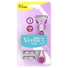 Gillette Gillette - Simply Venus 3 - Shaver + 8 heads 