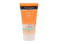 Neutrogena Neutrogena - Clear & Defend Facial Scrub - Unisex, 150 ml 