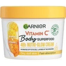 Garnier GARNIER - Body Superfood 48h Nutri-Glow Cream Vitamin C - Vyživující a rozjasňující tělový krém 380ml 