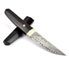 IZMAEL Damaškový outdoorový nôž Odin-Čierna KP31700