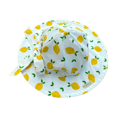 MOONRISE Fashion Detský klobúk s mašlou - lemons, XS