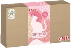 churu Pamlsok pre mačky Inaba Churu Ciao Gift Box 13 x + lyžica + hračka 262 g