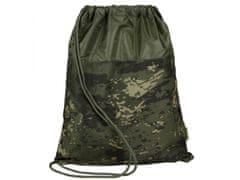 STARPAK Zelený vojenský taška na topánky a školný taška na rameno 45x35,5cm STARPAK 